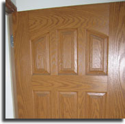 fiberglass exterior door