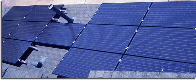 Solar Panels on Roof